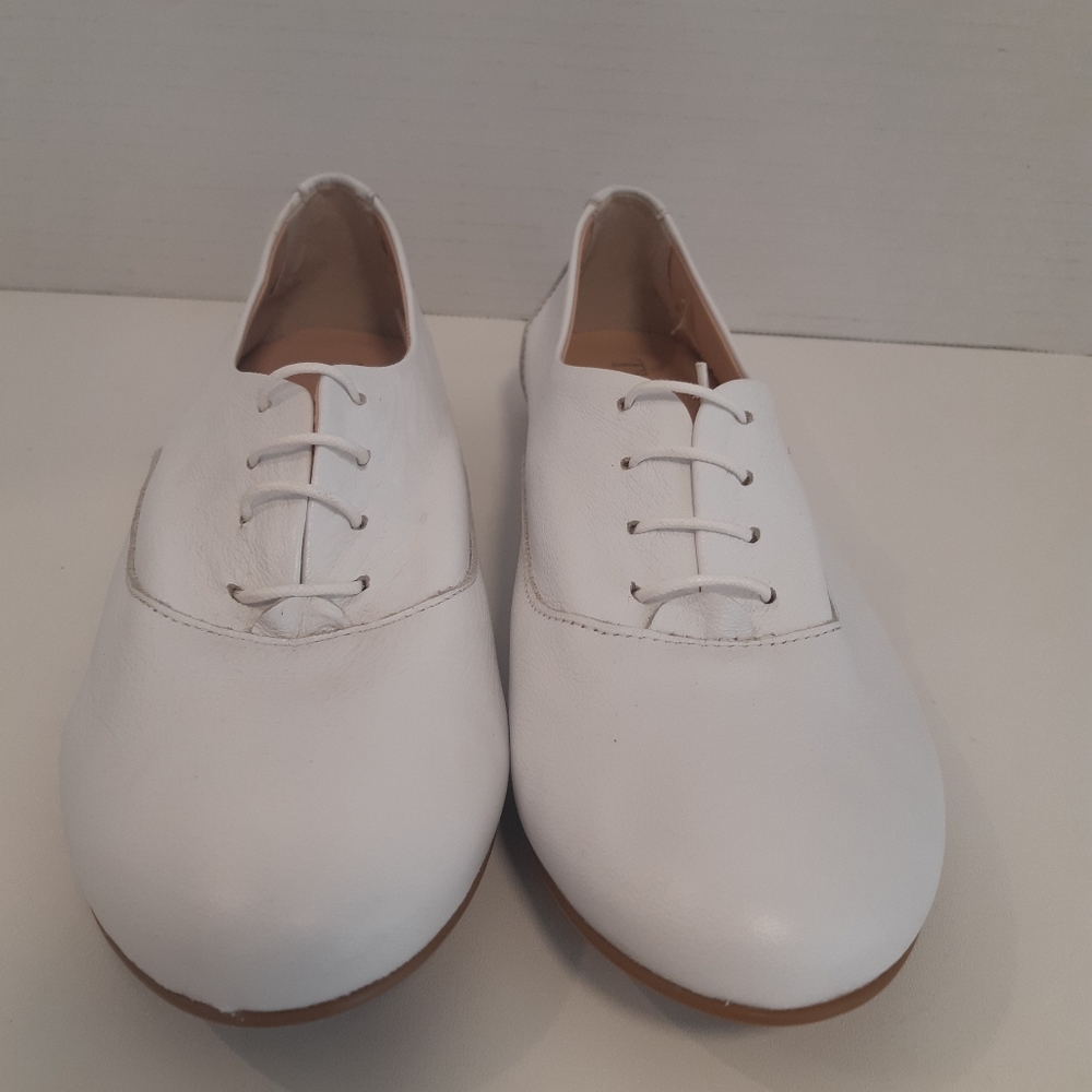 Thierry 21 Pure White Leather Sneaks